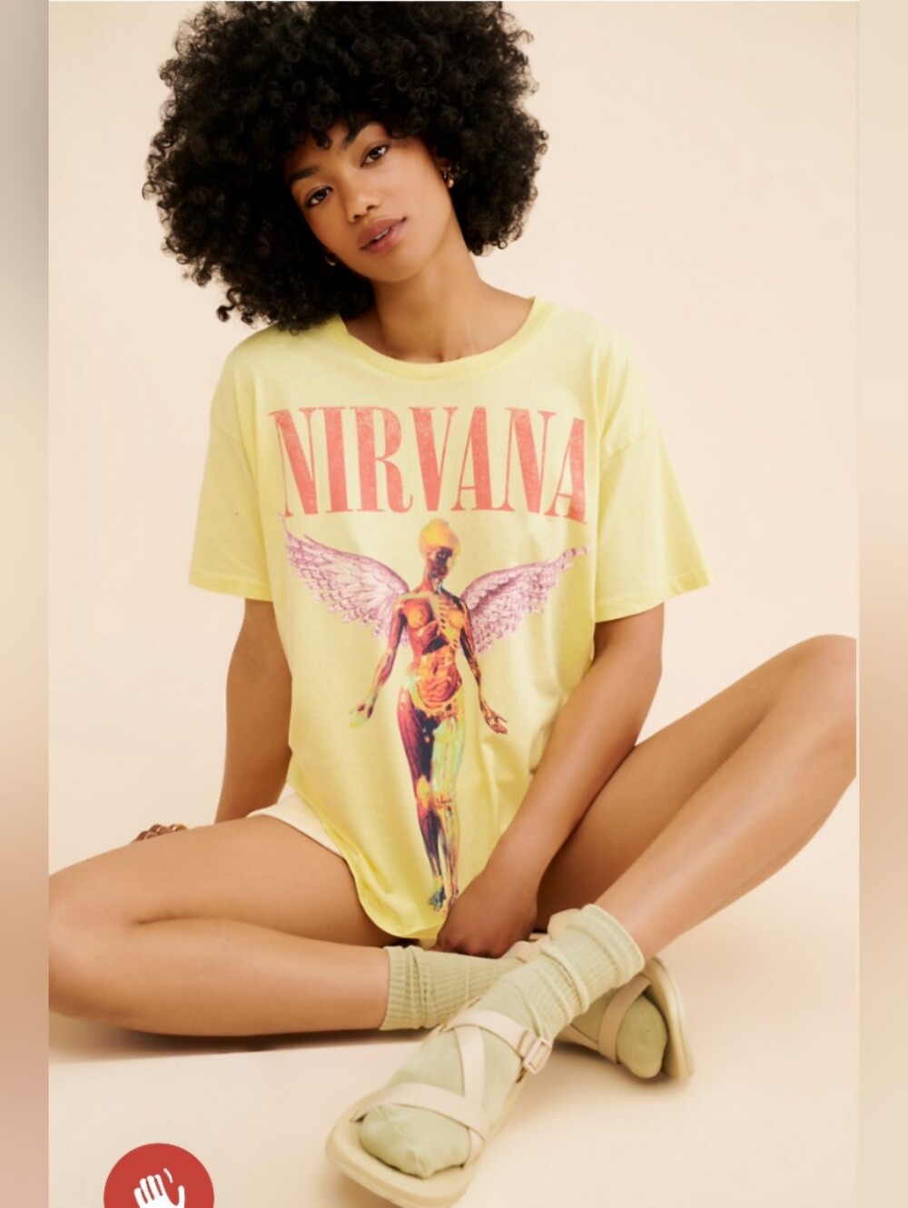 DAYDREAMER NWOT Oversized Nirvana T-Shirt/Dress